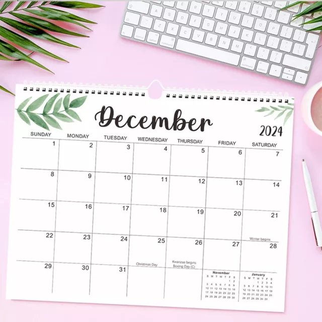 20242025 WALL CALENDARS Desktop Calendar with Writing Space for