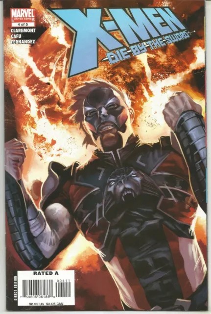 X-Men (Die by the Sword) #4 : February 2008 : Marvel Comics.