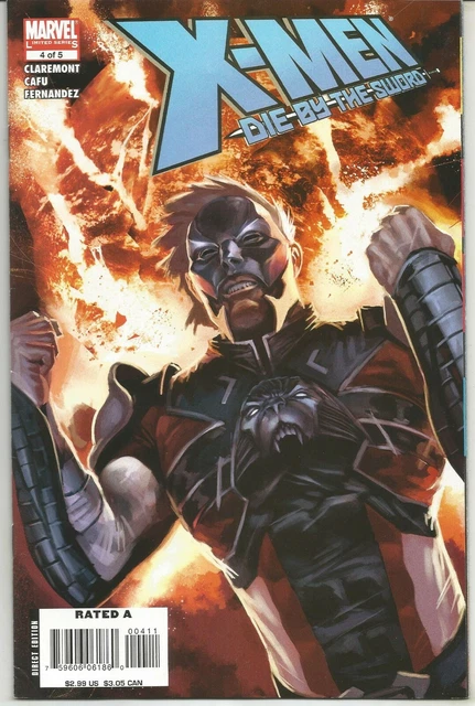 X-Men (Die by the Sword) #4 : February 2008 : Marvel Comics.