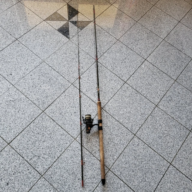 Angelruten-set Quivertiprute von North Western (handgefertigt) mit Rolle Daiwa