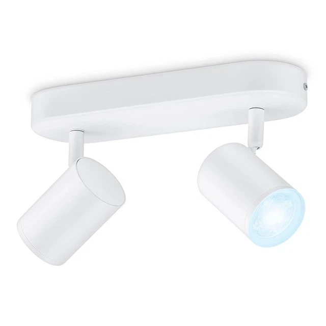 WiZ 9290026582 | Illuminazione intelligente | WiFi | Spot LED IMAGEO | 2x GU10 | Dimmerabile