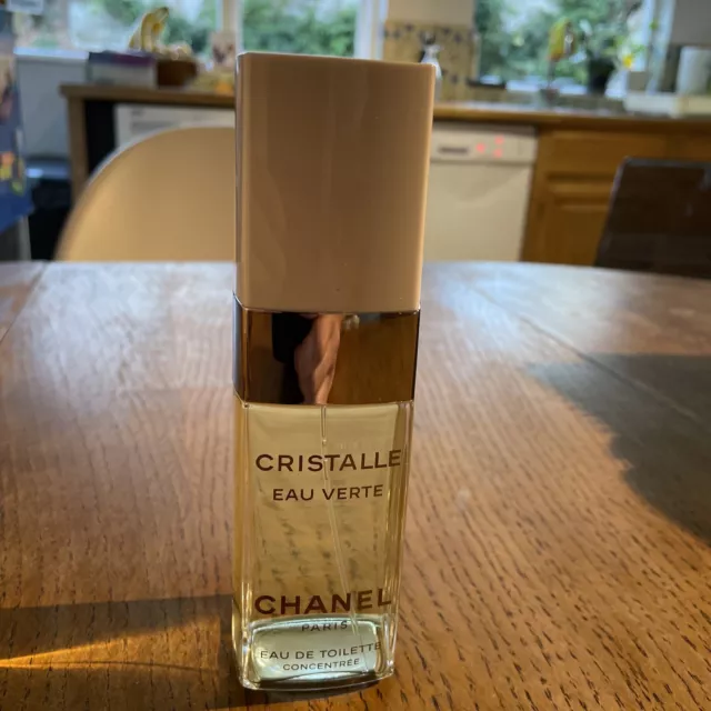 CHANEL CRISTALLE EAU Verte 100ml EDT £152.13 - PicClick UK