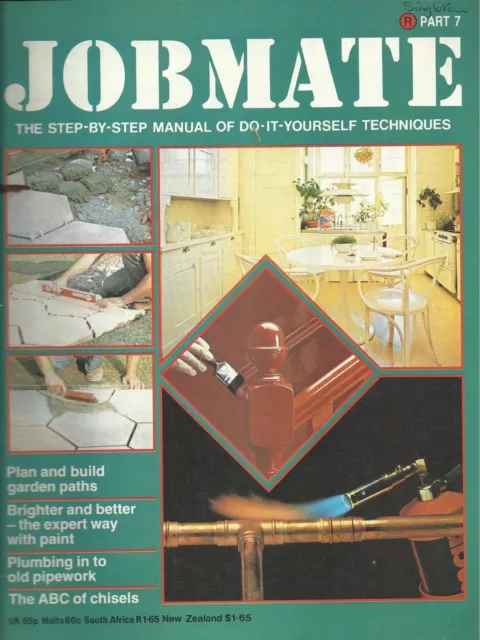 JOBMATE 7 DIY -PATHS WOOD / CHISELS PLUMBING PAINT etc