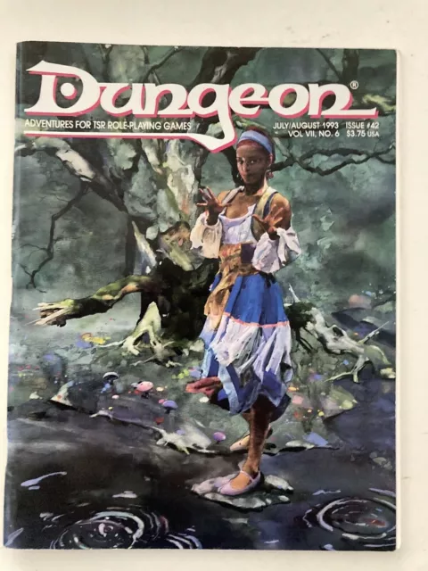 Dungeon magazine TSR, D&D: THREE vintage issues 42,43,46 (1993-94)