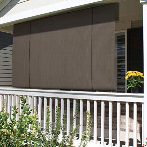 Paradise Roll up Shades Roller Shade 7'Wx6'H Outdoor Shade Blind Pull Shade