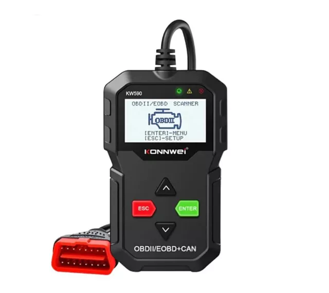 Konnwei KW590 OBD2 Scanner Code D des Outils de Diagnostic - auto / Moto /