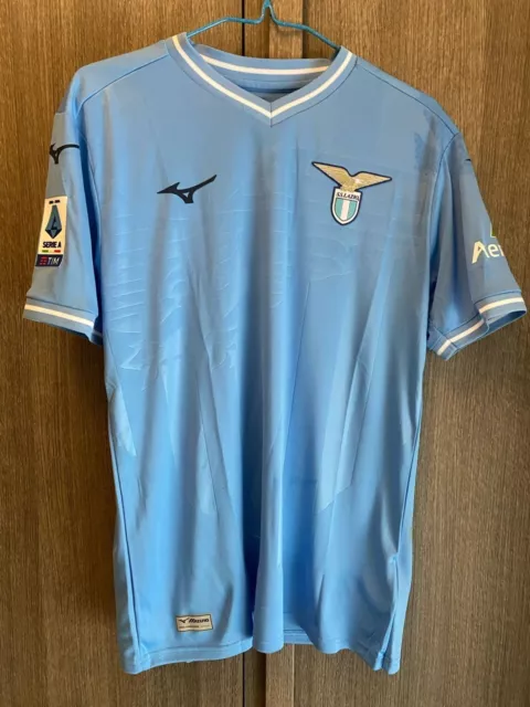 Maglia Lazio 5 Vecino Serie A 2023/24 Match Worn Vs Fiorentina