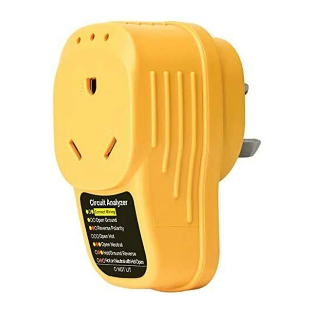 ​Adapter Analyzer 30 AMP Wiring RV Trailer Surge Protector 1050 joules NEW