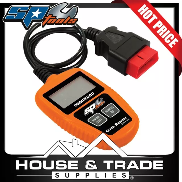 SP Tools Code Reader CAN OBDII/EOBD Scanner SP61150