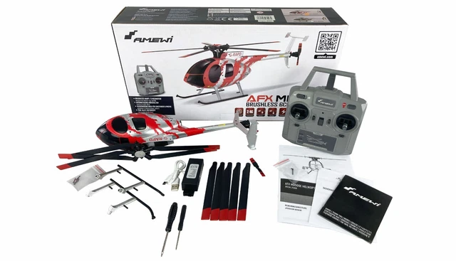Mini Elicottero Radiocomandato MD500 Da Guerra Z16 Coassiale 3.5 Canali 2.4Ghz