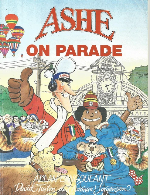 Ashe on Parade by Allan Langoulant