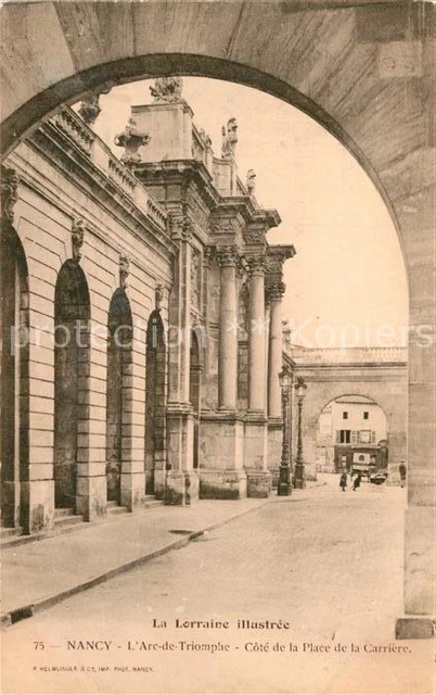 12992587 Nancy Lothringen Arc de Triomphe Place de la Carriere  Nancy