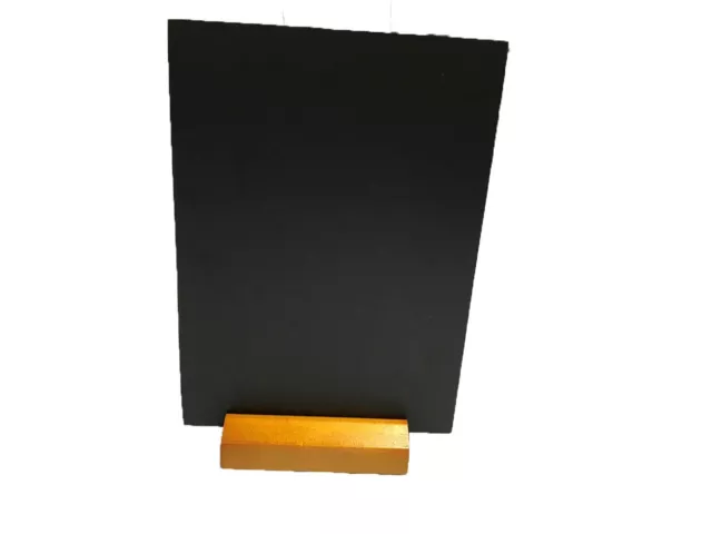 A4 Table Top Blackboard & Stand Menu Special Notice Display Chalk Board Portrait