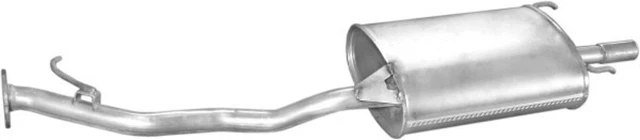 Polmo silenziatore post-silenziatore 09.26 posteriore per Honda Accord 4 CB 5 CE