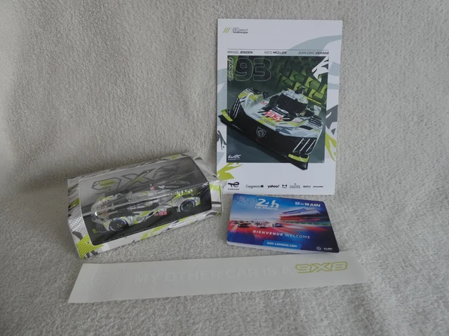 Peugeot 9X8 93 24 Heures du Mans 2024 Spark S9126 - Miniatures Autos Motos