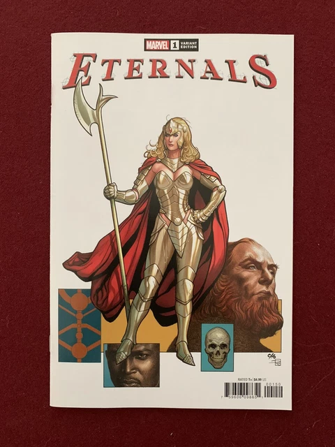 Marvel ETERNALS 1 2021 FRANK CHO VARIANT Cover NM