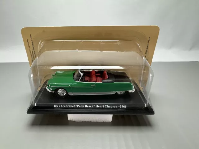 1/43 Atlas DS21 Cabriolet "Palm Beach " Henri Chapron 1966 (FF)