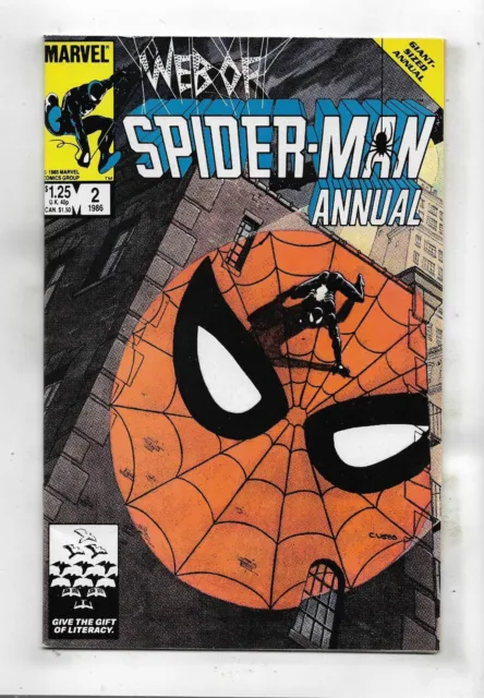 Web Of Spider-Man 1986 Annual #2 Very Fine