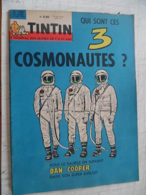 Tintin No 760-5/1963-Rc Divers-Django Reinhardt-Eddy Mitchell-Pub Pepsi Batterie