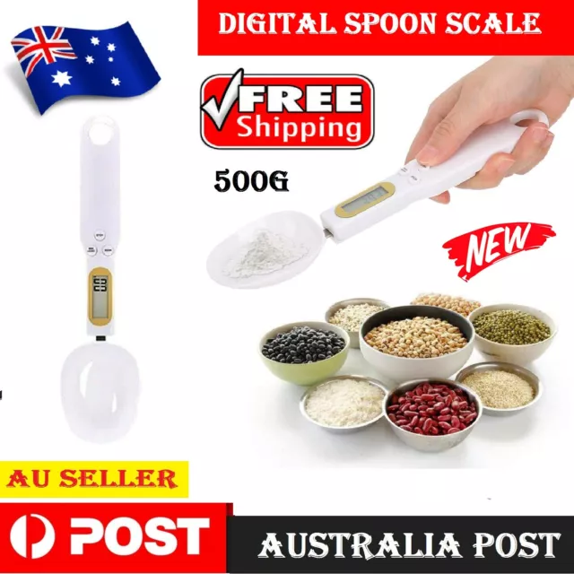 Digital Spoon Scale for Kitchen Cooking Food Weight Measuring Precise 500g/0.1g