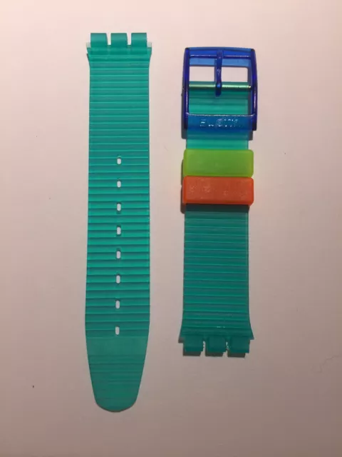 ASCJ100 NEO WAVE Cinturino Swatch Originale Chrono Scuba Anni 90 EUR 39 99 PicClick IT