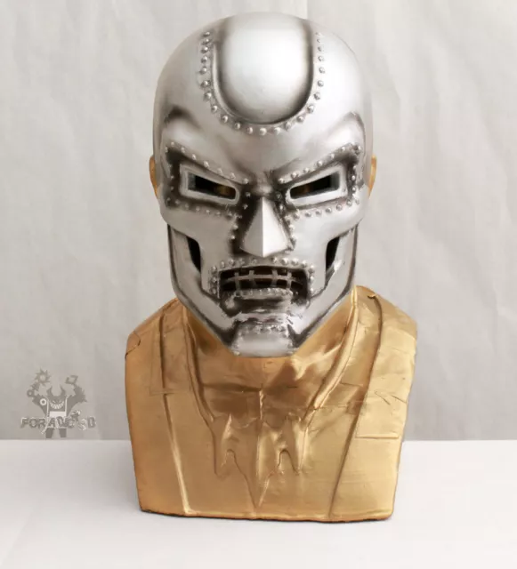 DR DOOM Cosplay Mask New Forjadict3d Replica