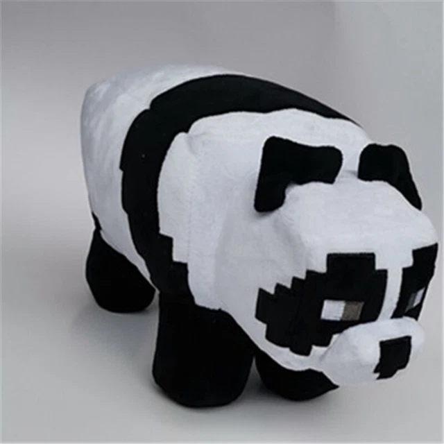 25CM HAPPY EXPLORER Panda Minecraft Animal Plush Toy Soft Stuffed Doll ...