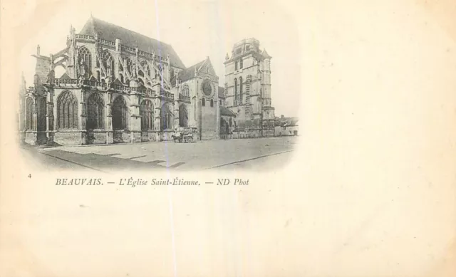 60 Beauvais Eglise Saint-Etienne - Carte Nuage Nd