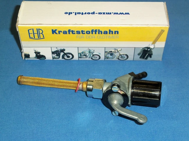 Fuel Tap + Filter + Hose Kit For Simson S51, AWO, MZ, RT, ES, TS, ETZ, EMW, IWL