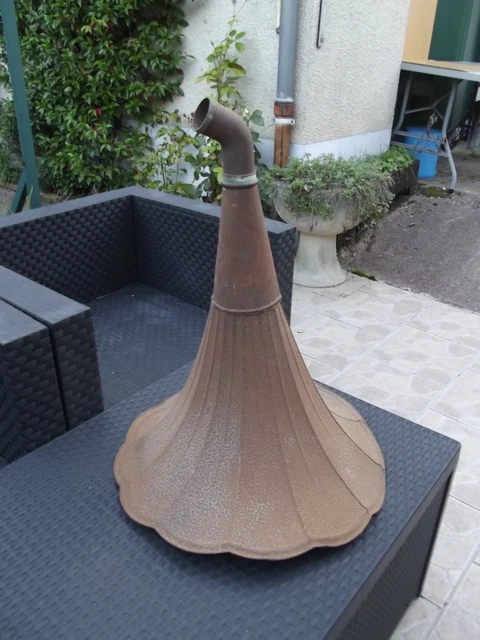 Ancien Canot Cyclone 2 En Tôle – Jouet Hors-bord Vintage Pour Pièces Ou Déco