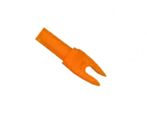 Easton "H" Nock Large Groove, .098 Flo Orange 12pk