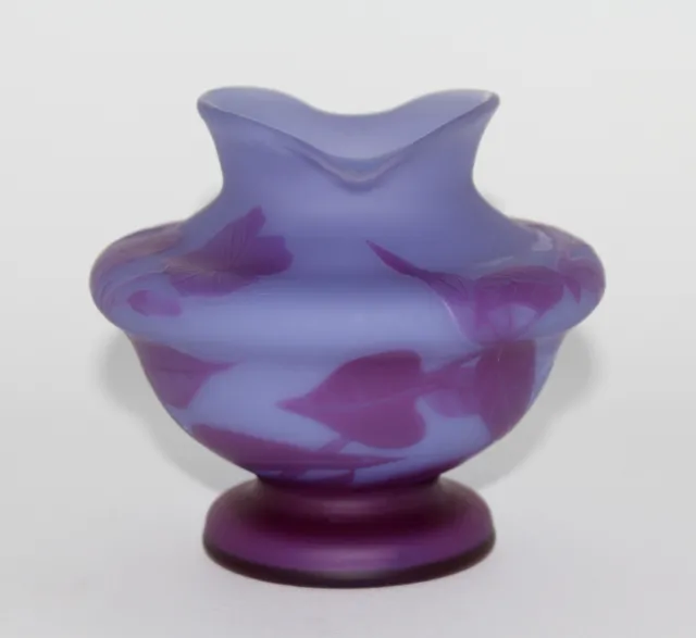 Lötz Jugendstil Enzian Cameo Glas Vase Richard Art Nouveau Bohemian Loetz Glass 2