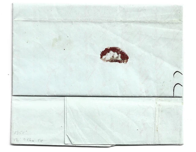 1850 Rumänien Österreich Ungarn Seltenes Szent Miklos Linear Cancel Sannicolau De Munte 2