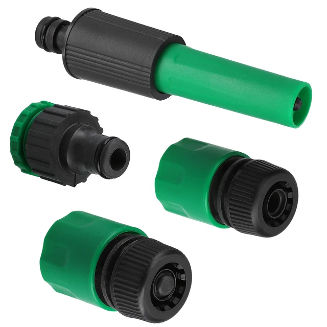 Gartenschlauch Schlauch Verbinder Kupplung Adapter Anschluss 1/2 Zoll 4 tlg. SET