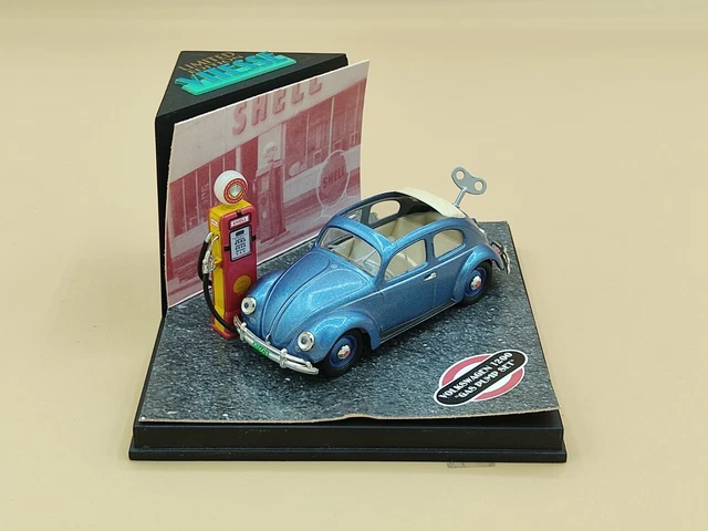Voiture Miniature VW Coccinelle Welly 1/34 à Friction - Métal Et Plastique - Occasion