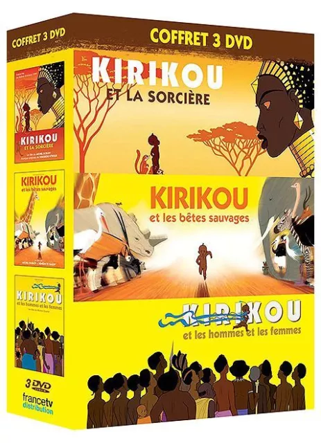 Kirikou et la sorcière + Kirikou et les bêtes sauvages + Kirikou et les hommes e