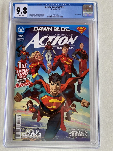 Action Comics # 1051 Main Cover A CGC 9.8 Many 1st Appearances Hard To Find 🔑⚡️