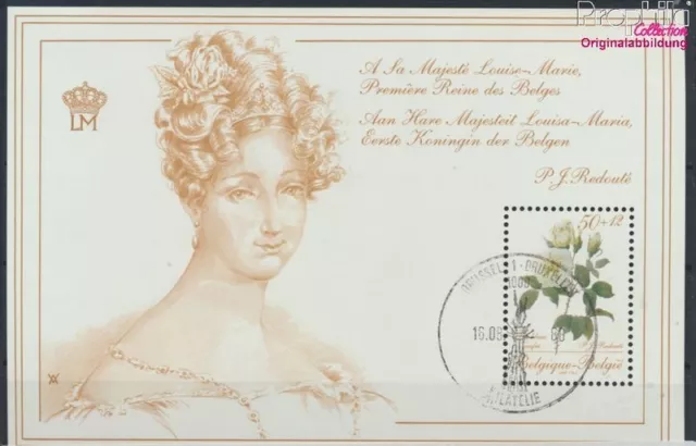 Briefmarken Belgien 1988 Mi Block57  gestempelt Pflanzen (9822909