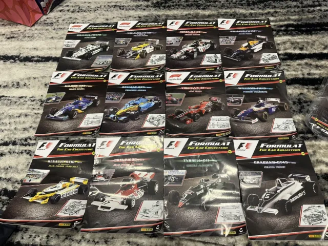 Formula One Car Collection Magazines Job Lot x30
