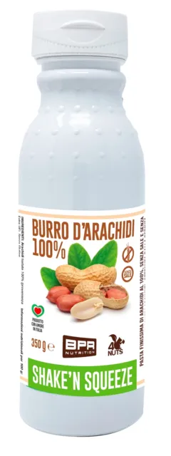 BPR Burro D'Arachidi 100% SQUEEZE 350g