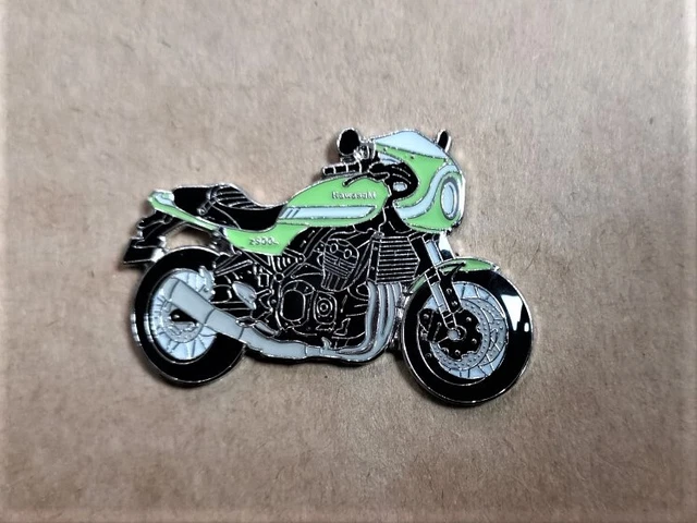 AS KAWASAKI Z900RS Cafe Racer Lapel Pin Badge Cap Badge (1299) £9.19 ...