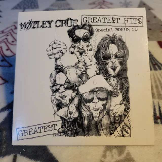 Motley Crue Greatest Hits Special Bonus Cd 1998 Rare HTF