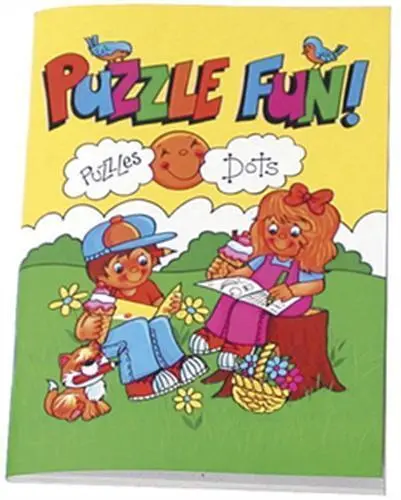 6 Puzzle Fun! A6 Books - Pinata Toy Loot/Party Bag Fillers Wedding/Kids Children