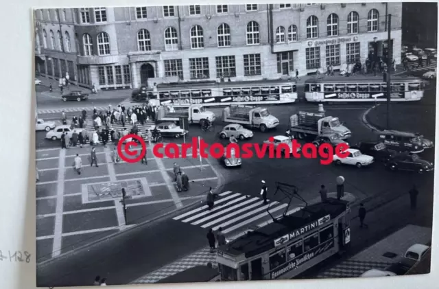 Hannover 1953 I historisches Straßenbahn Tram Foto