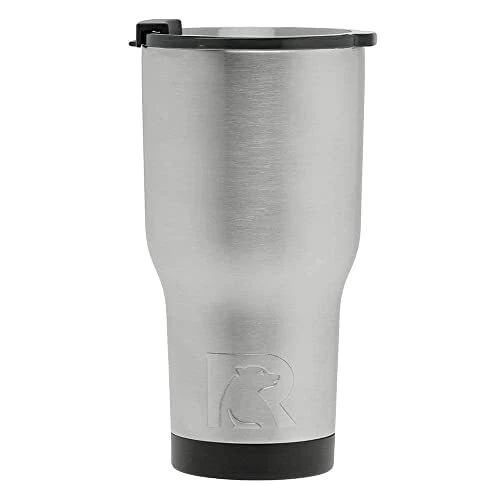 RTIC 20 oz Insulated Tumbler Stainless Steel Coffee Travel Mug with Lid, Spil...