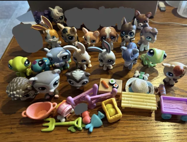 20 Littlest Pet Shop Lps LPS Figur Spielzeug Tiere Tierfiguren