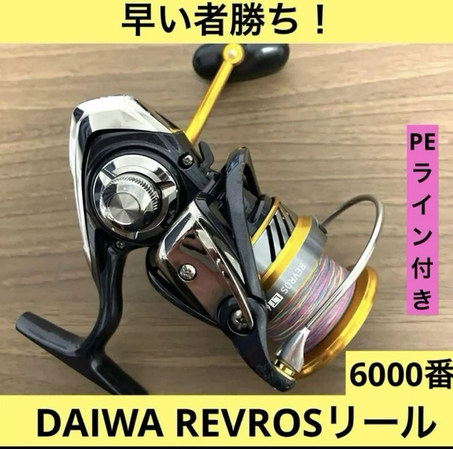 Daiwa REVROS LT6000D-H ダイワ Daiwa LT6000D-H Spinning Reel 24 Revros : Amazon.ca: Sports