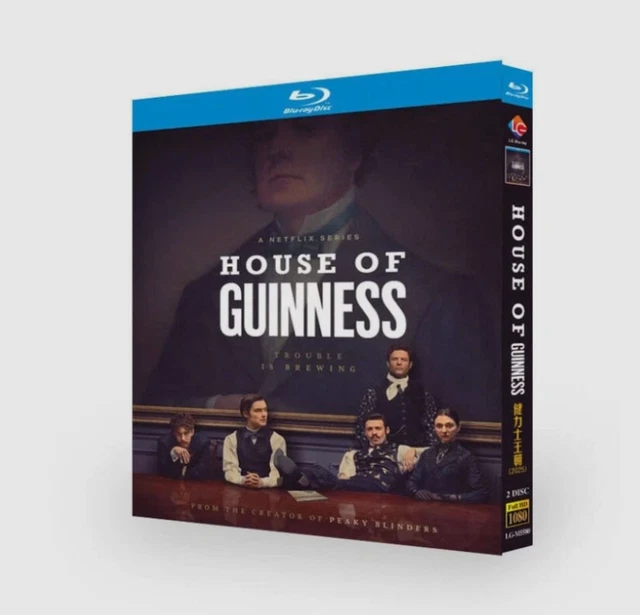 HOUSE OF GUINNESS (2025) 2Disc All Region Box Set new
