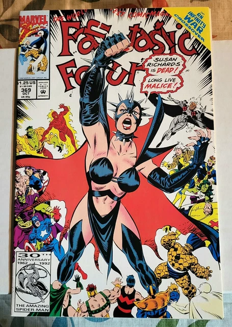 Fantastic Four Comic Issue #369 - Marvel Comics (1992) - Infinity War Crossover