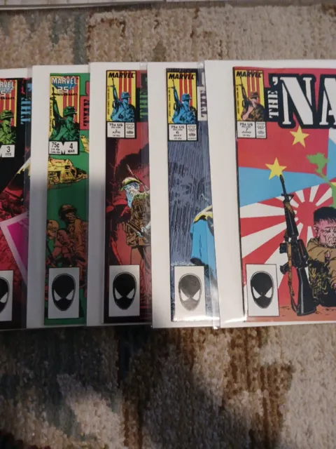 Huge Lot of 39: 1986-89 Marvel Comics "The 'NAM" Series #1-14....Plus More Read 3
